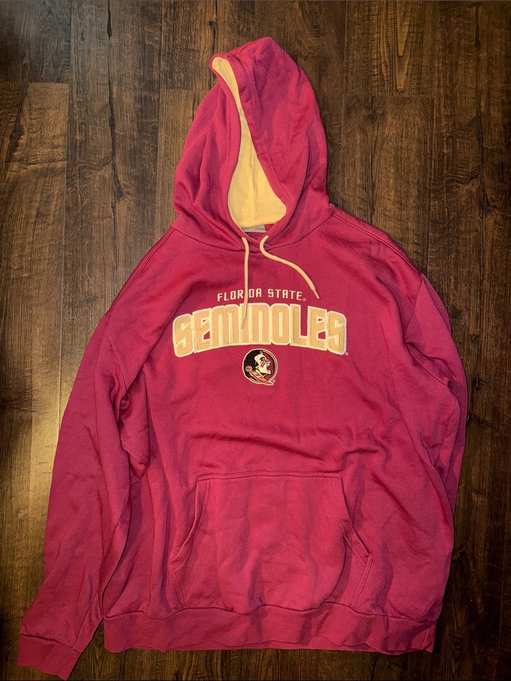 Florida State Seminoles Pullover Hoodie - Maroon/Pink